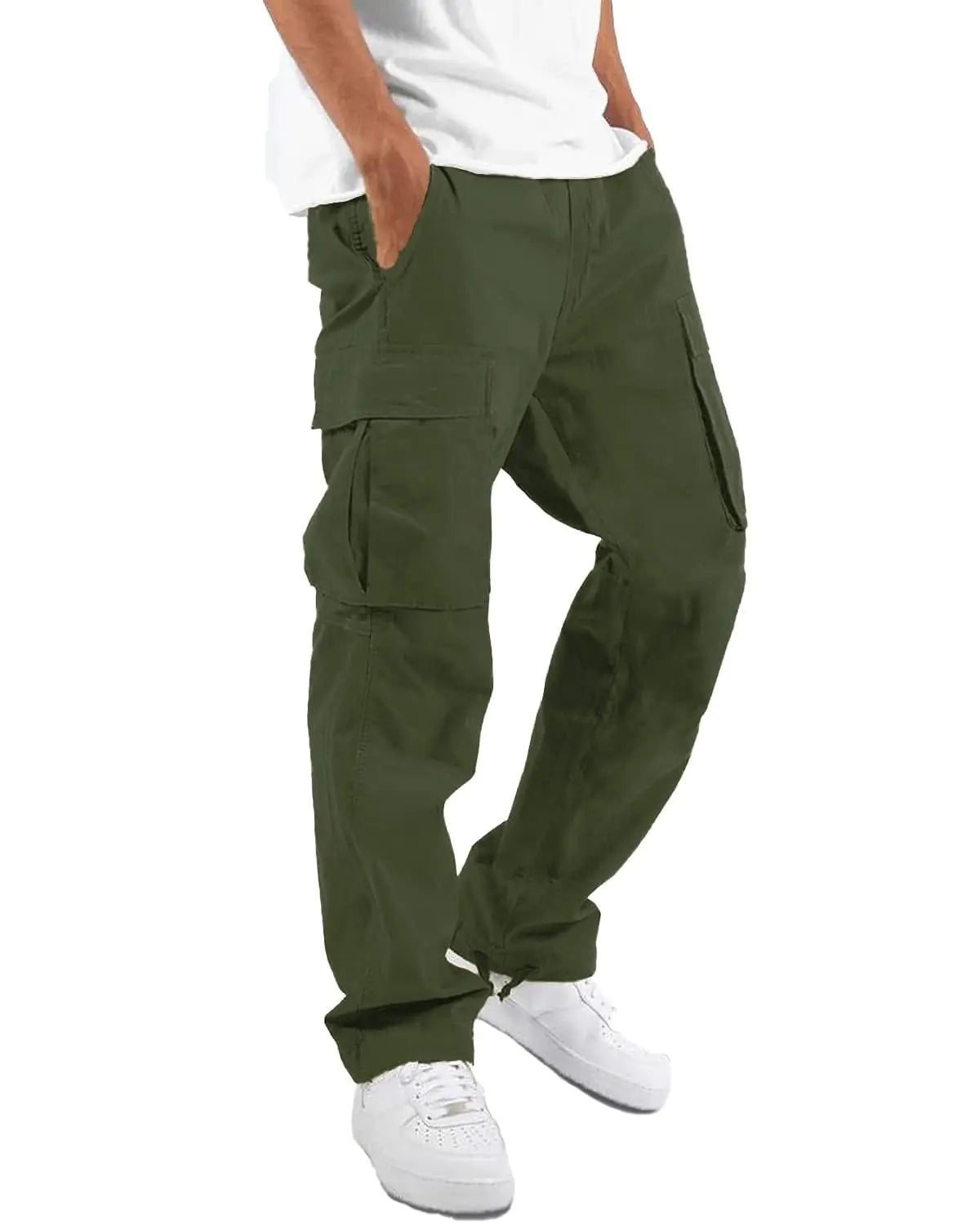 Men's Casual Cargo Hiking Joggers