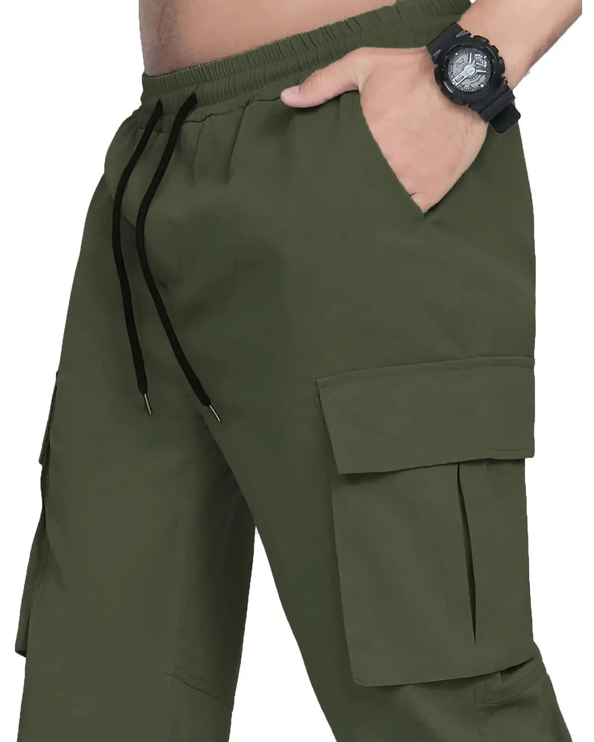 Men's Casual Cargo Hiking Joggers