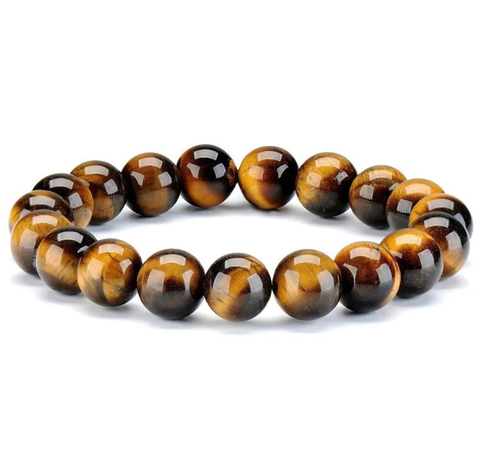 Natural Tiger Eye Yoga Bracelet