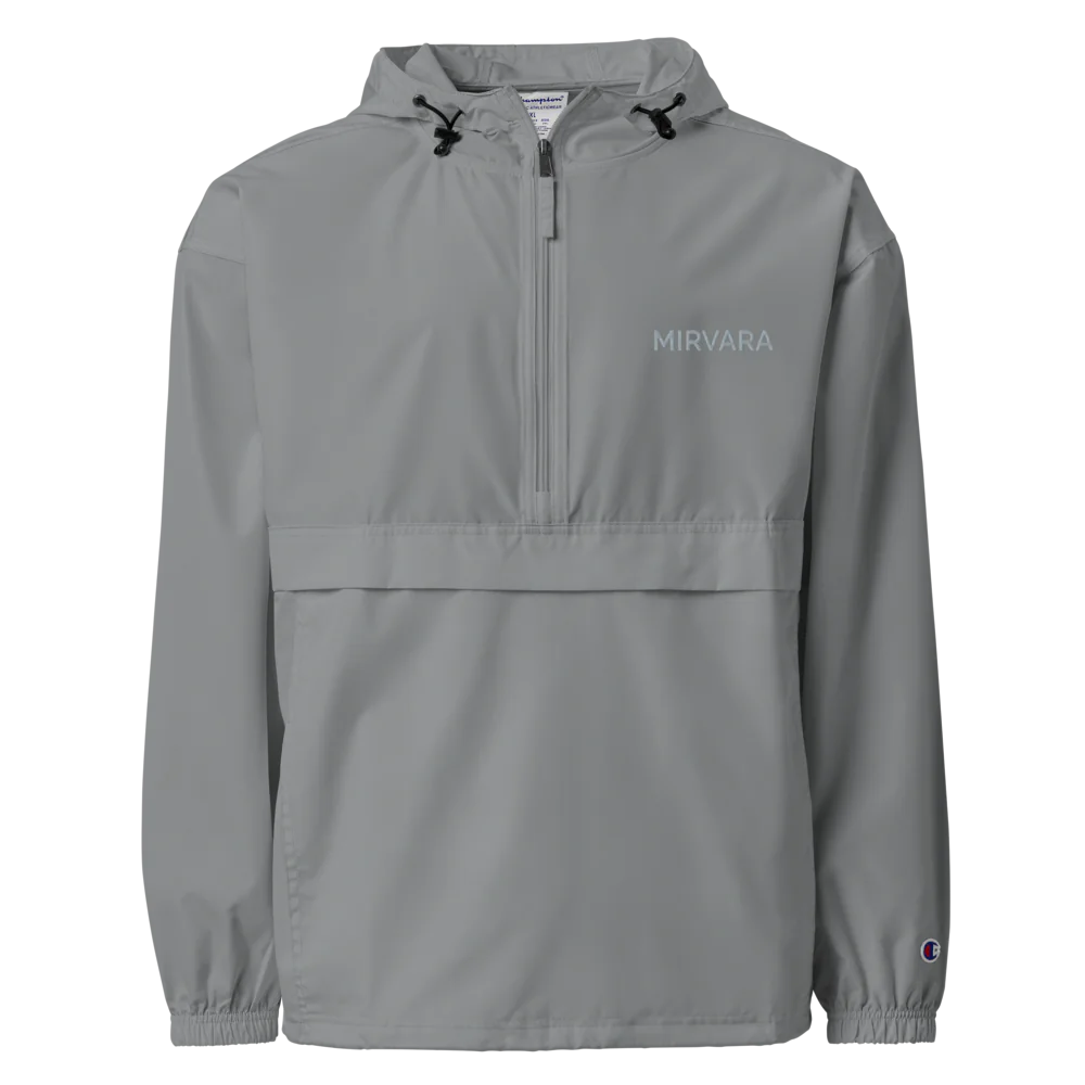 Buy graphite Embroidered Champion Packable Jacket