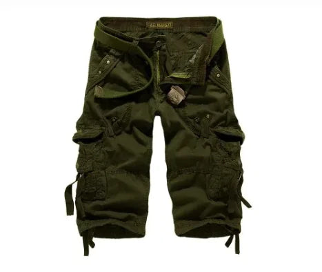 Buy army-green Cargo Shorts