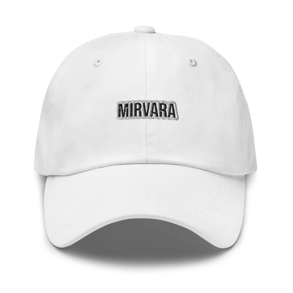 Buy white Mirvara Classic Dad Hat