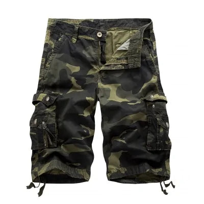 Buy darmygreen Cargo Shorts Men Military