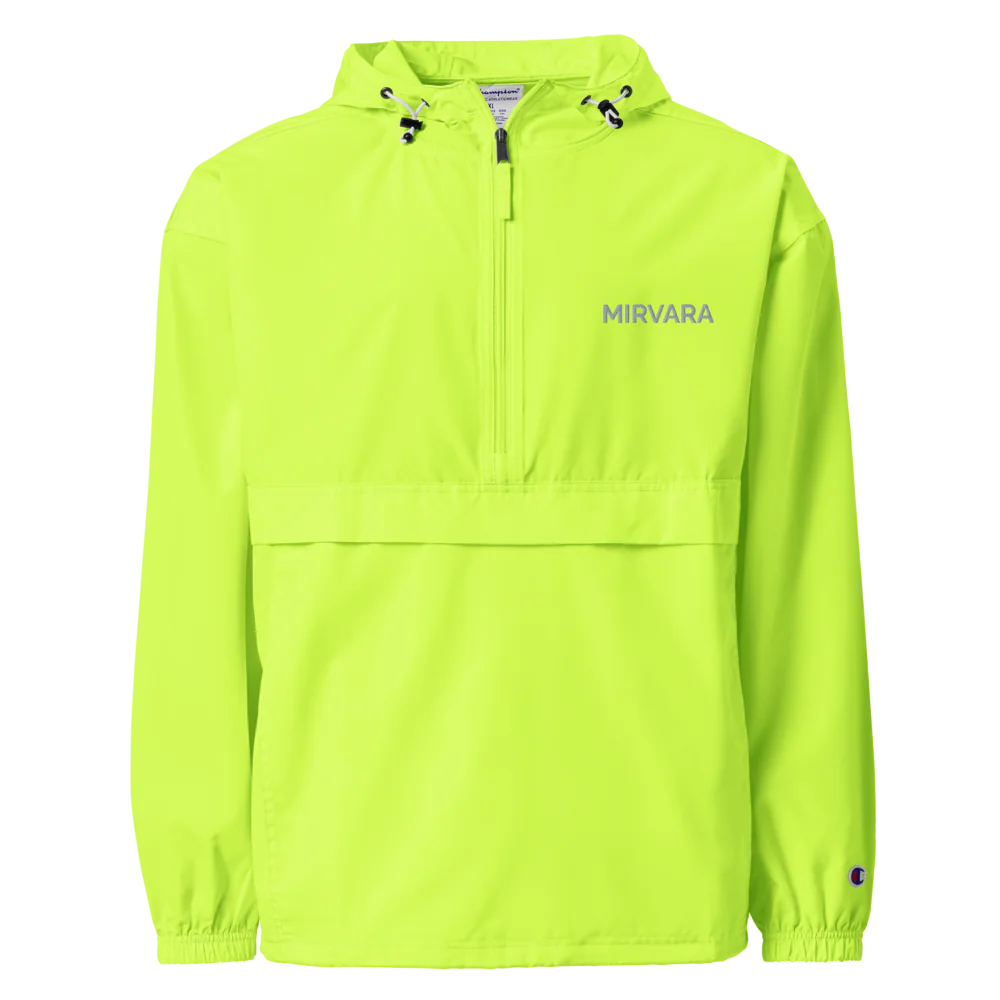 Buy safety-green Embroidered Champion Packable Jacket