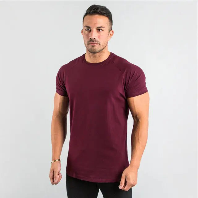 Buy burgundy Muscle Top T-Shirts