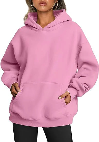 Large Pocket Women Hoodies