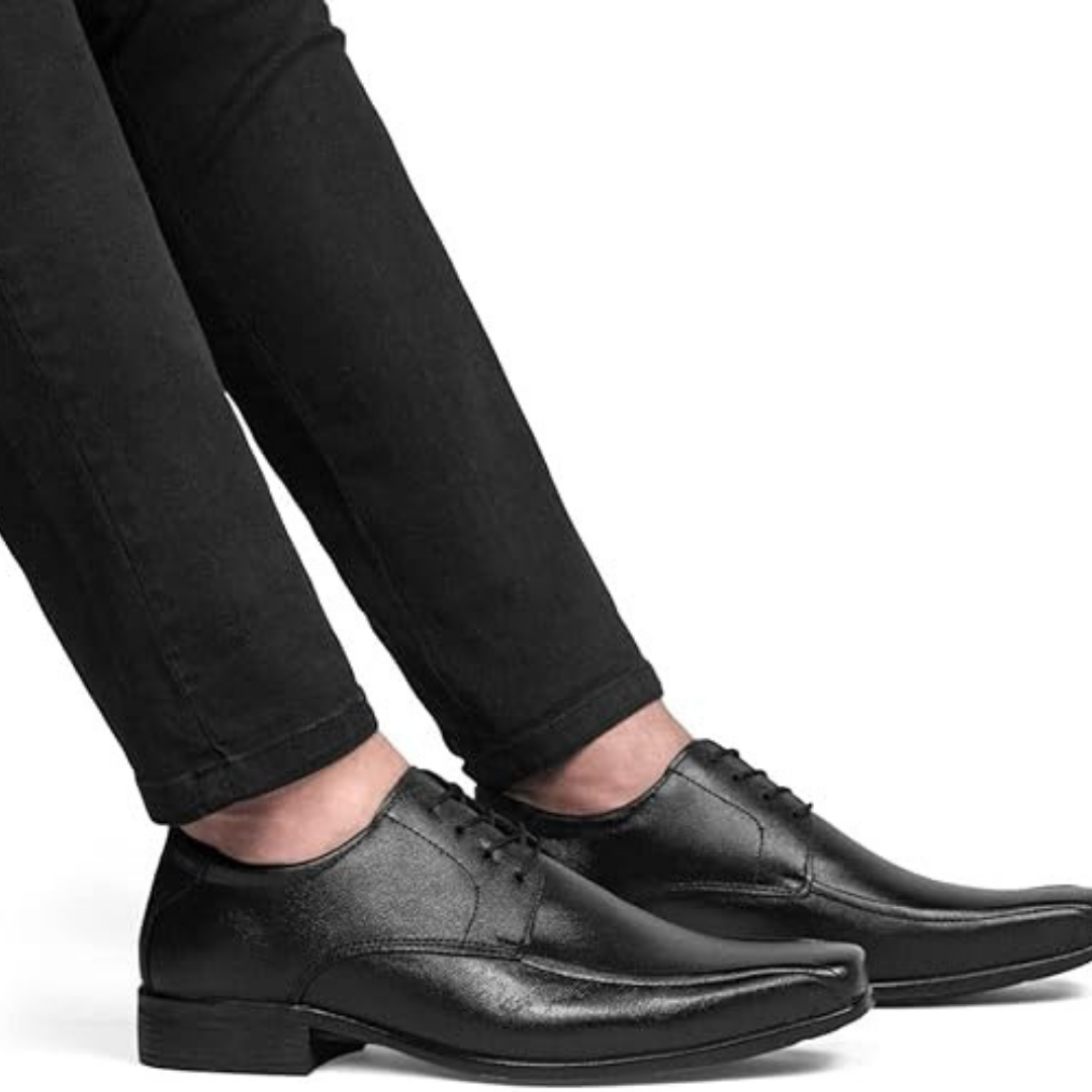 Sapato Masculino Social Preto com Cadarço