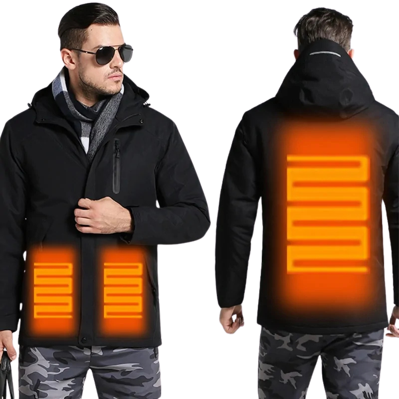 Winter Thick USB Heating Cotton Jackets