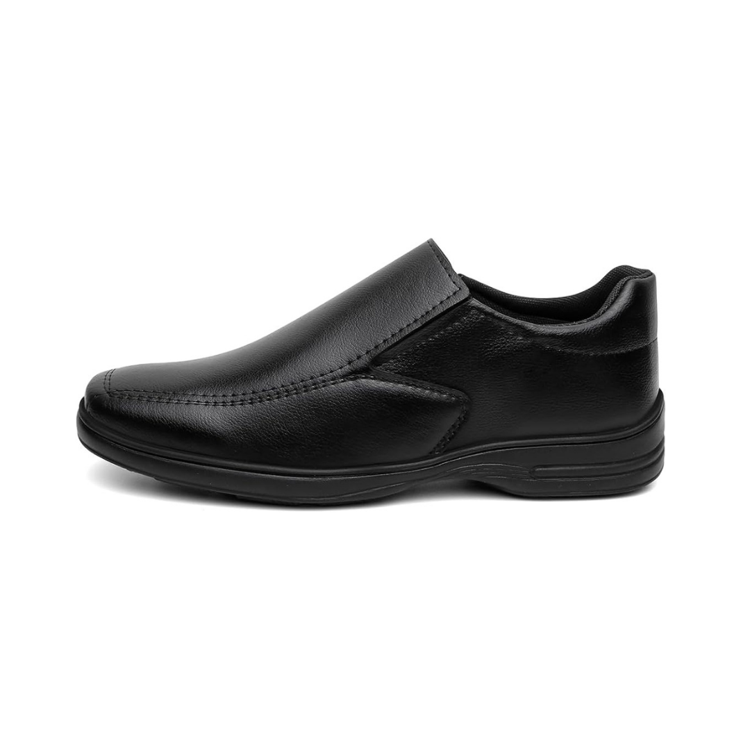 Sapato Masculino Casual Slip On Preto