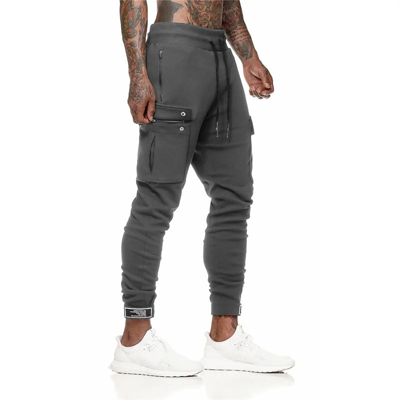 Buy gray Pocket Gym Men Jogger Pants