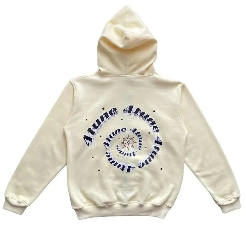 Buy apricot Star Printed Zip Up Hoodies