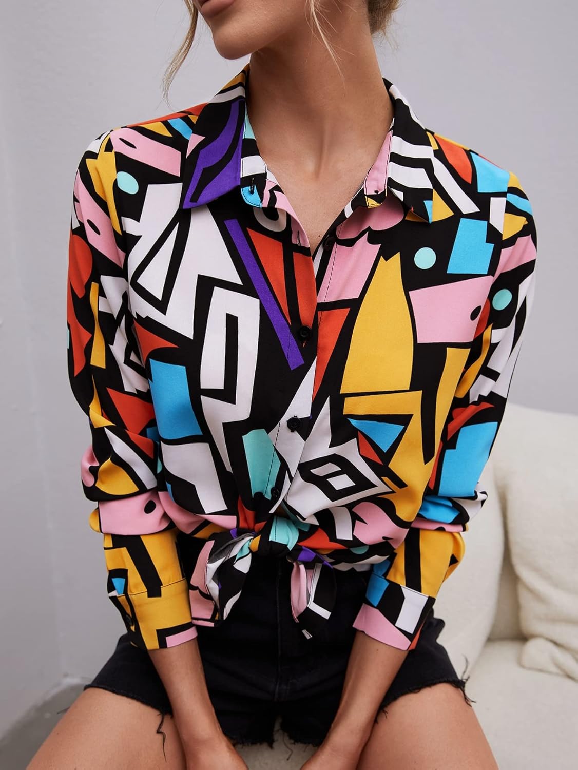 Women's Fashion Long Sleeve Blouse