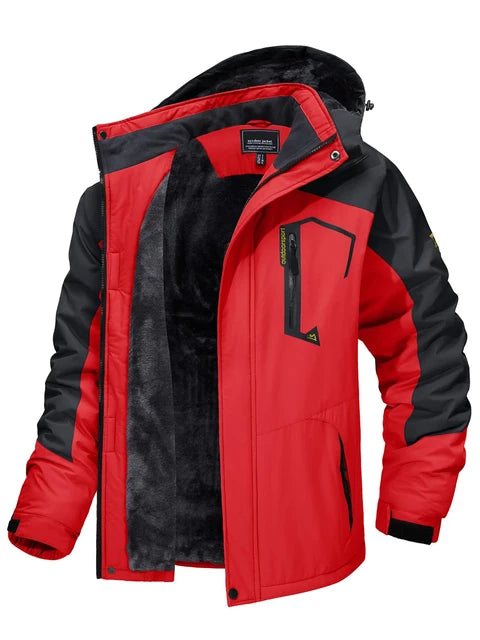 Buy red Lined Mountain Jackets For Men