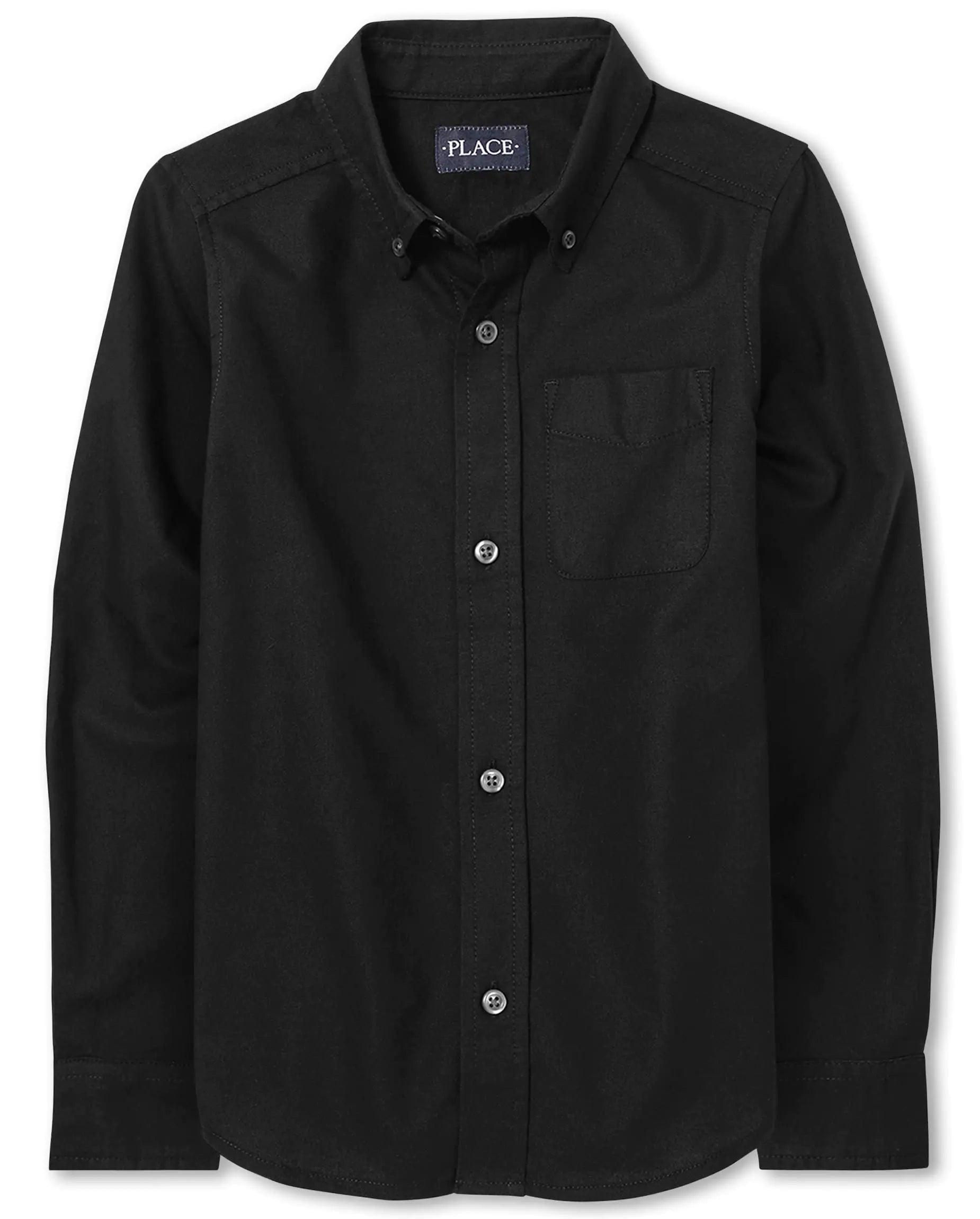 Boys Long Sleeve Button Shirt