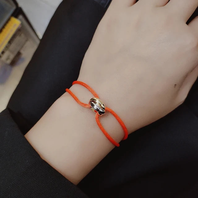 Buy orange Unisex Rope Bracelets