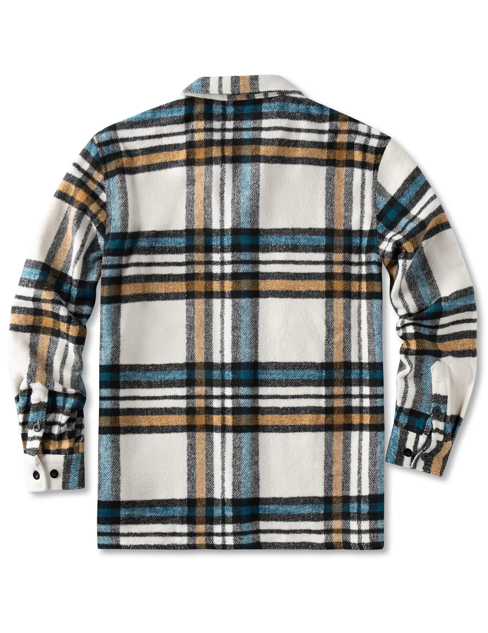 Men's Plaid Flannel Shirt Jacket