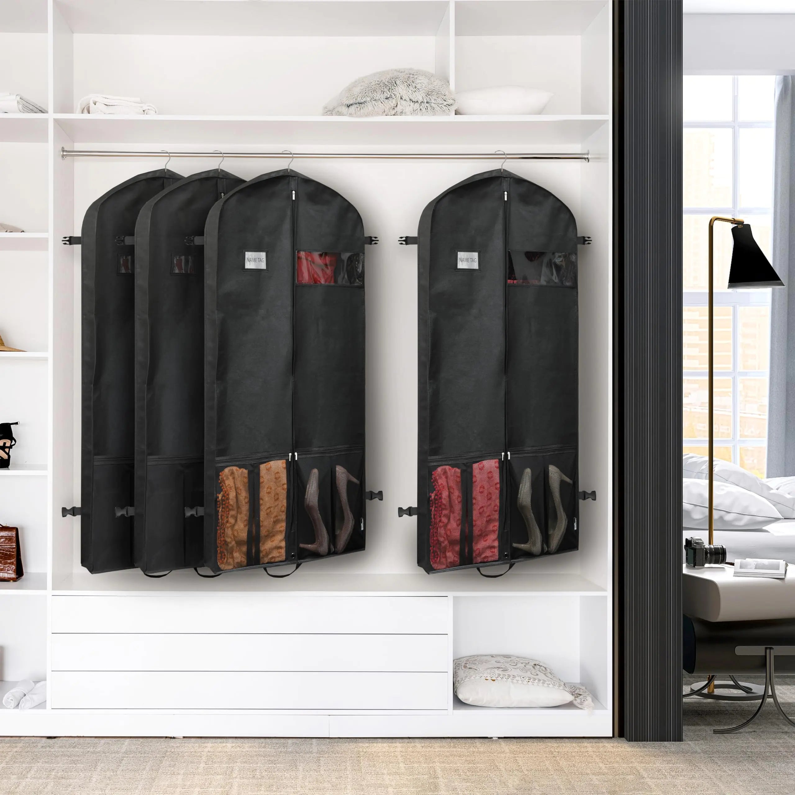 Heavy Duty Garment Bag with Pocket