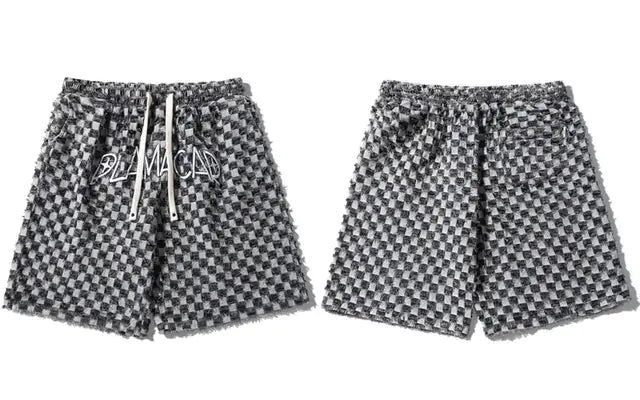 Buy black Men&#39;s Plaid Shorts