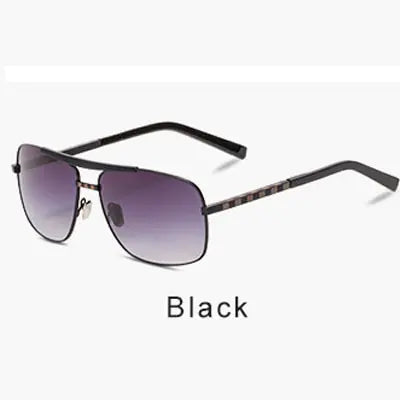 Buy black Vintage Square Men Sunglasses