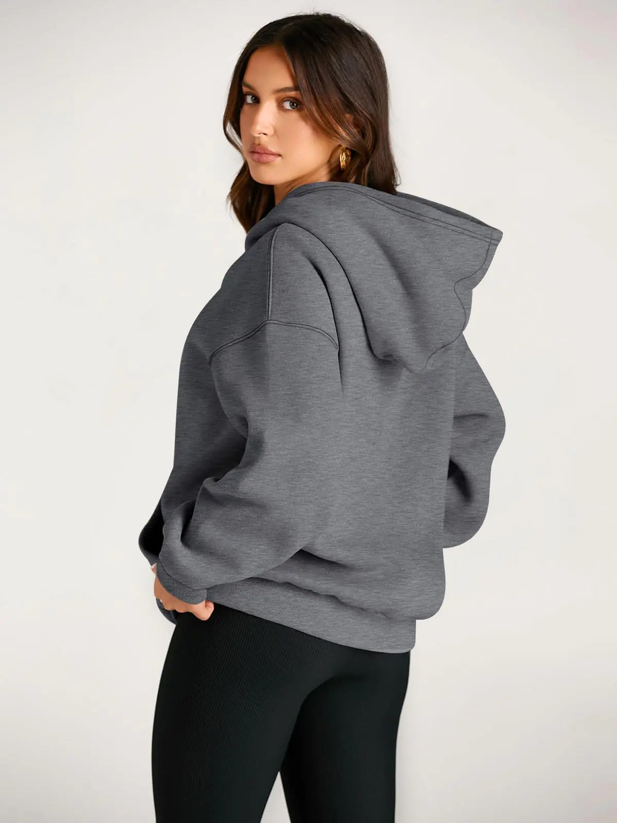 EFAN Women's Oversized Fleece Hoodie