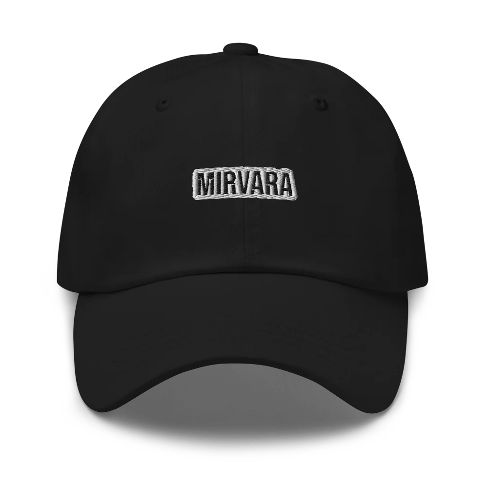 Buy black Mirvara Classic Dad Hat