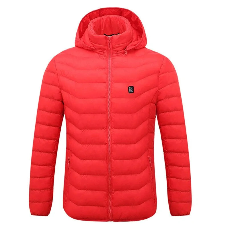 Men's Fleece Waterproof Winter Heated Jackets - 0