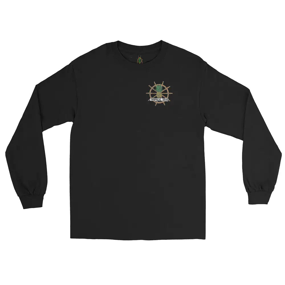 Buy black Tropical Seas Long Sleeve Shirt