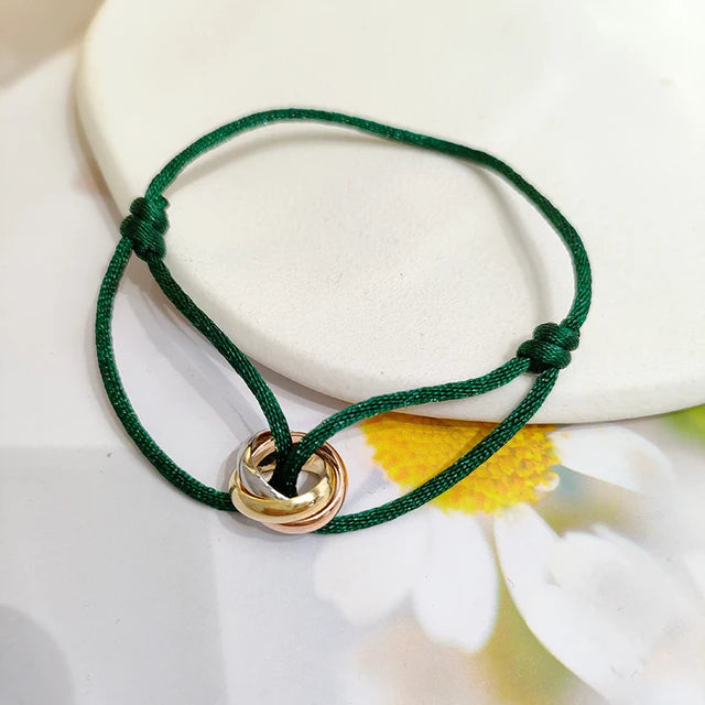 Buy dark-green Unisex Rope Bracelets