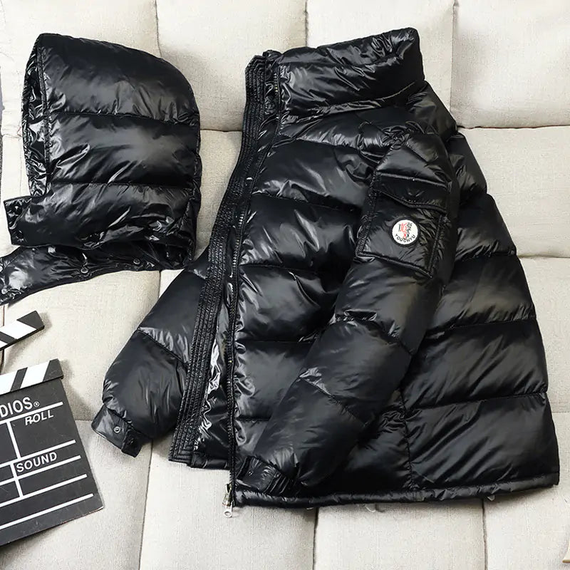 Glossy Duck Down Winter Jacket