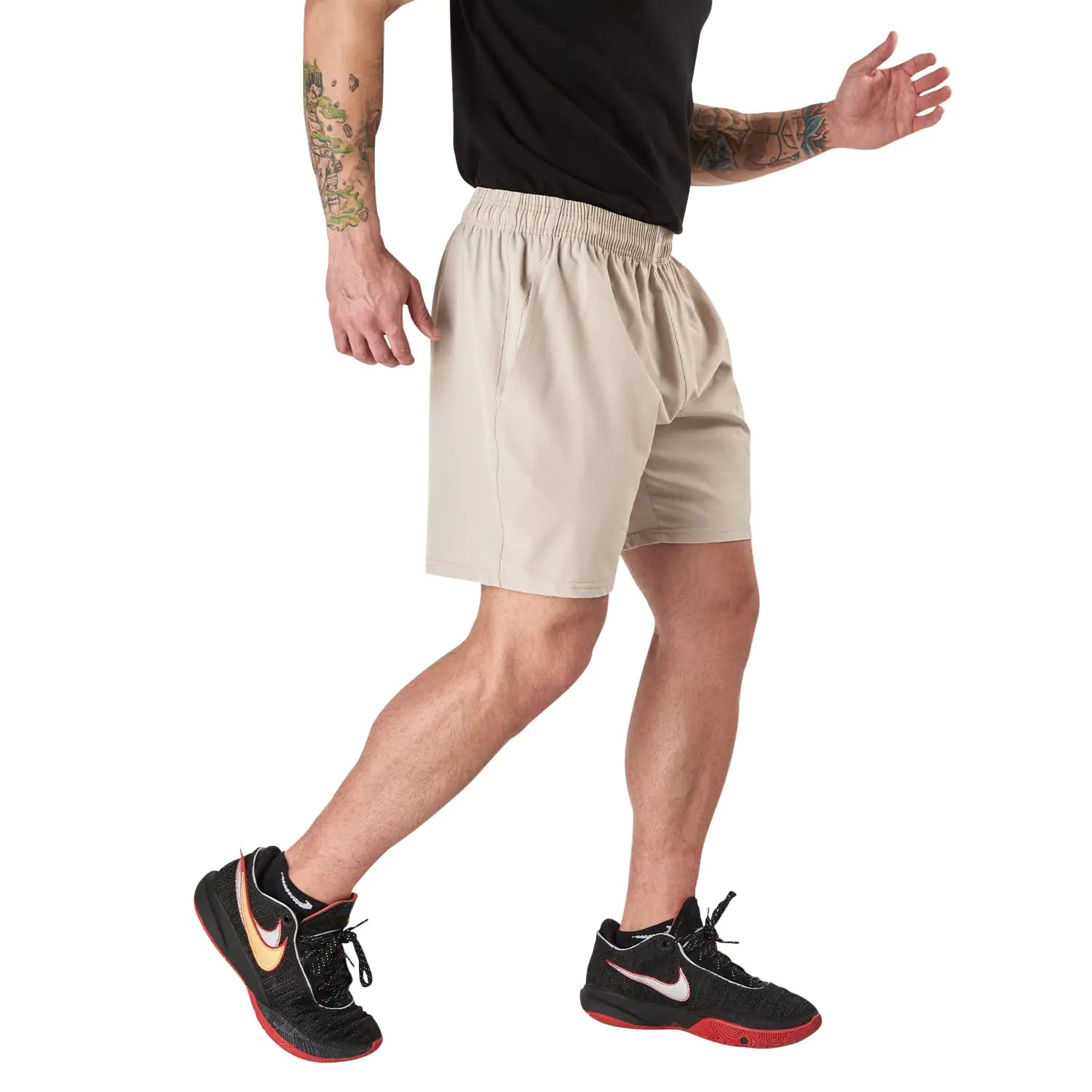 Men's Athletic Workout Shorts 4-pack