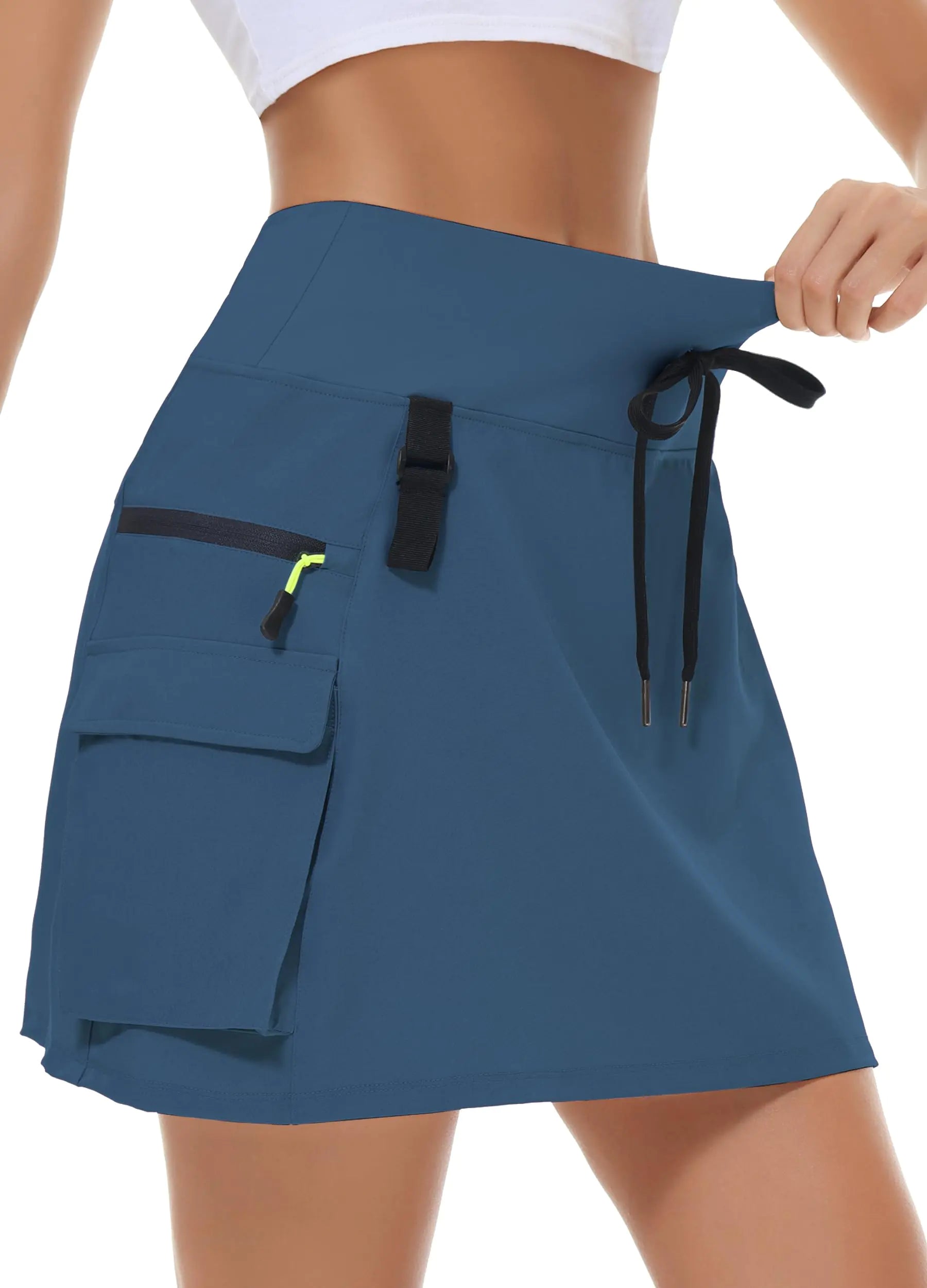 Women's High-Waisted Hiking Cargo Skort