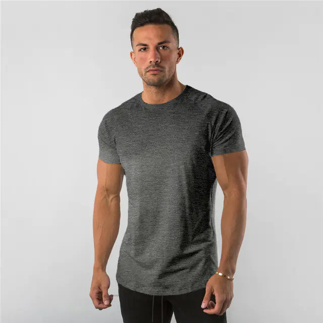 Buy dark-grey Muscle Top T-Shirts