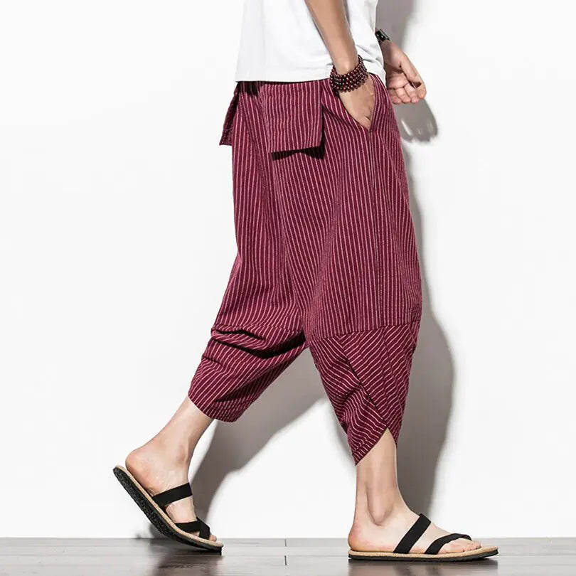 Men Chinese Style Casual Pants