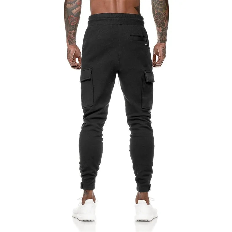 Buy black Pocket Gym Men Jogger Pants