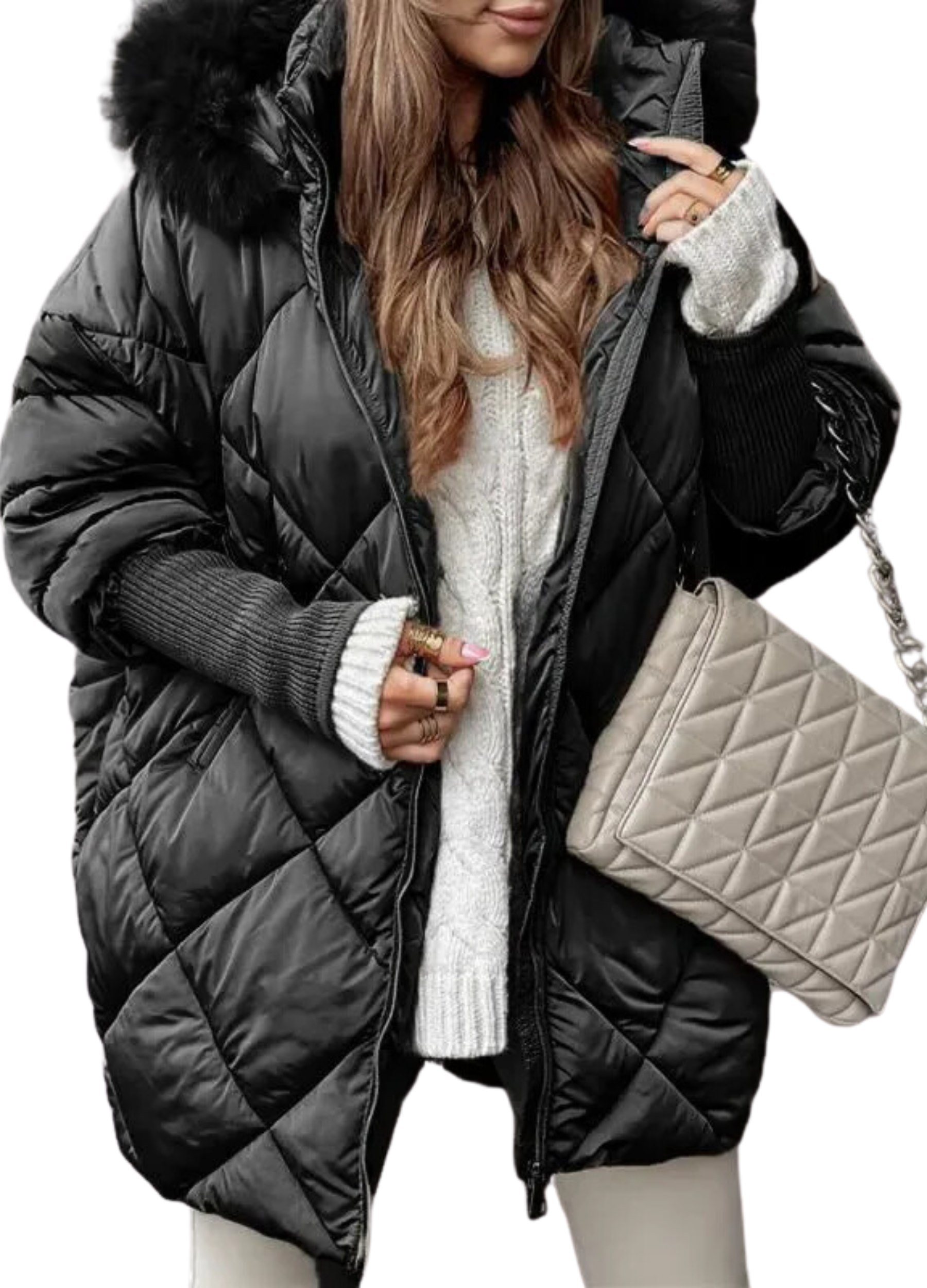 Winter Hooded Clothing Cardigan Coat