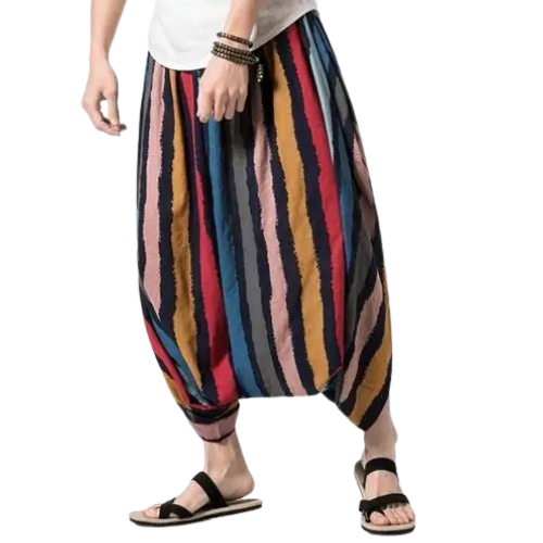 Oversized Men Casual Loose Cross Pants