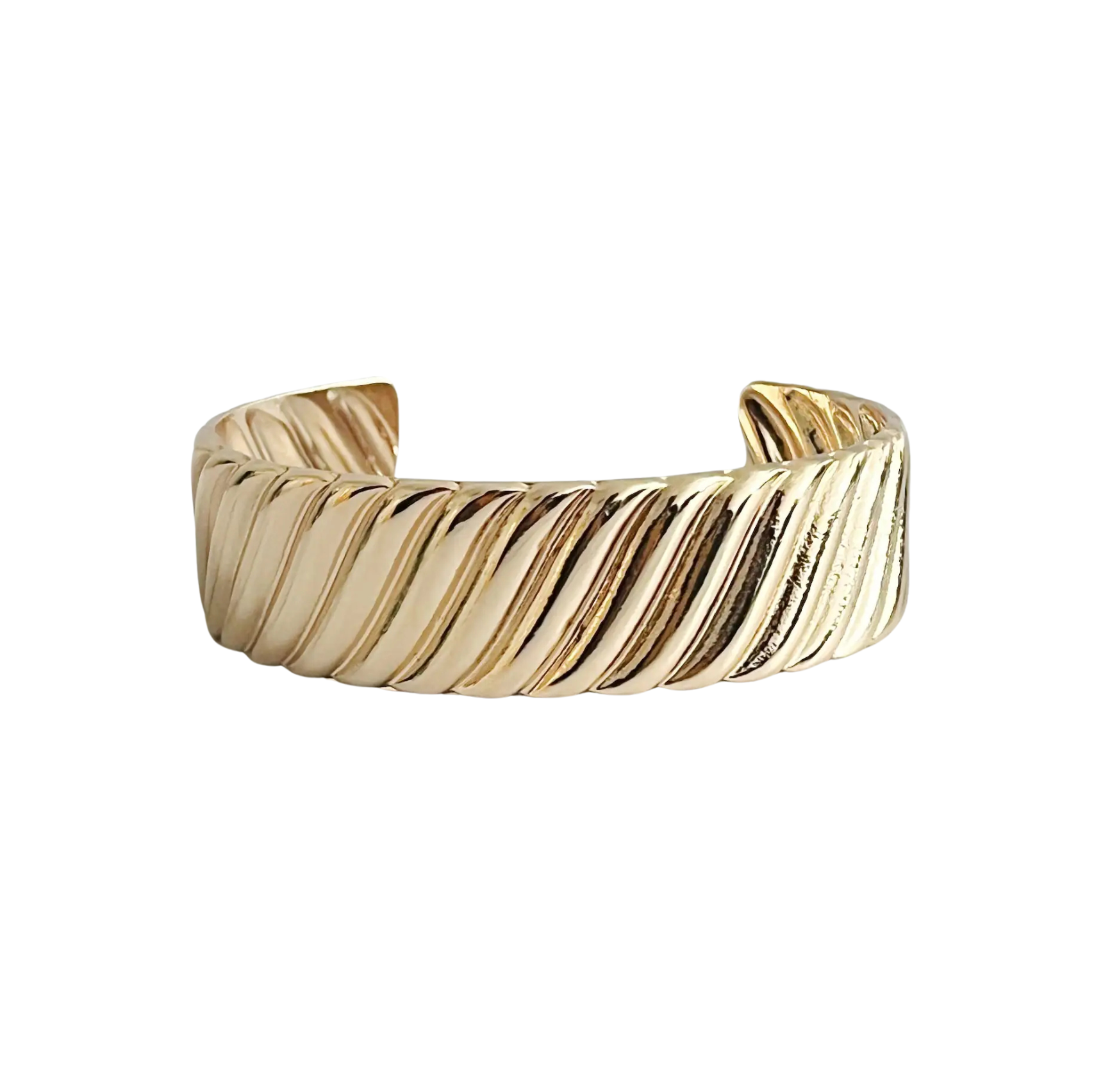 Cabled Cuff Bracelet