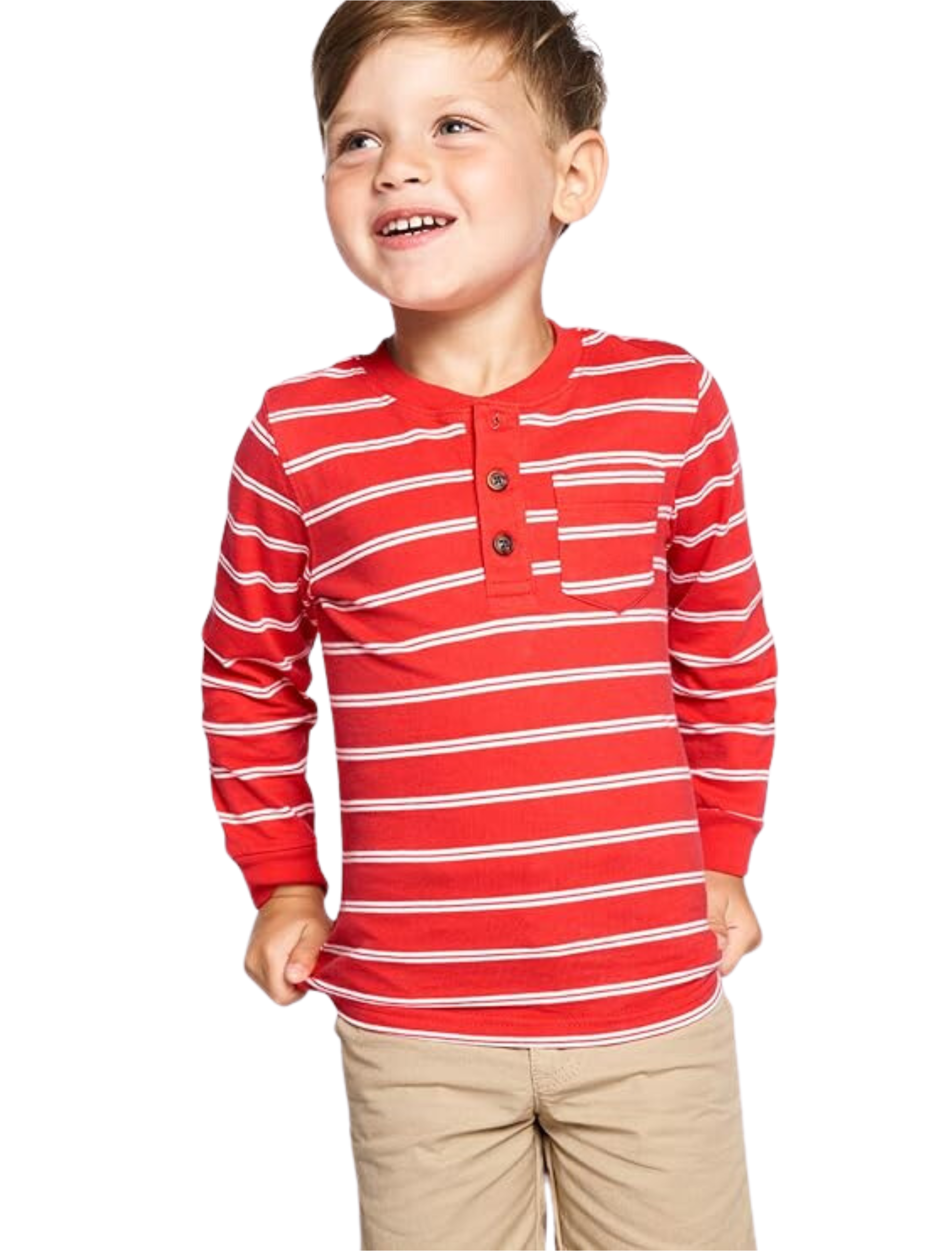 3-Pack Boys' Long Sleeve Shirts 3T - 0