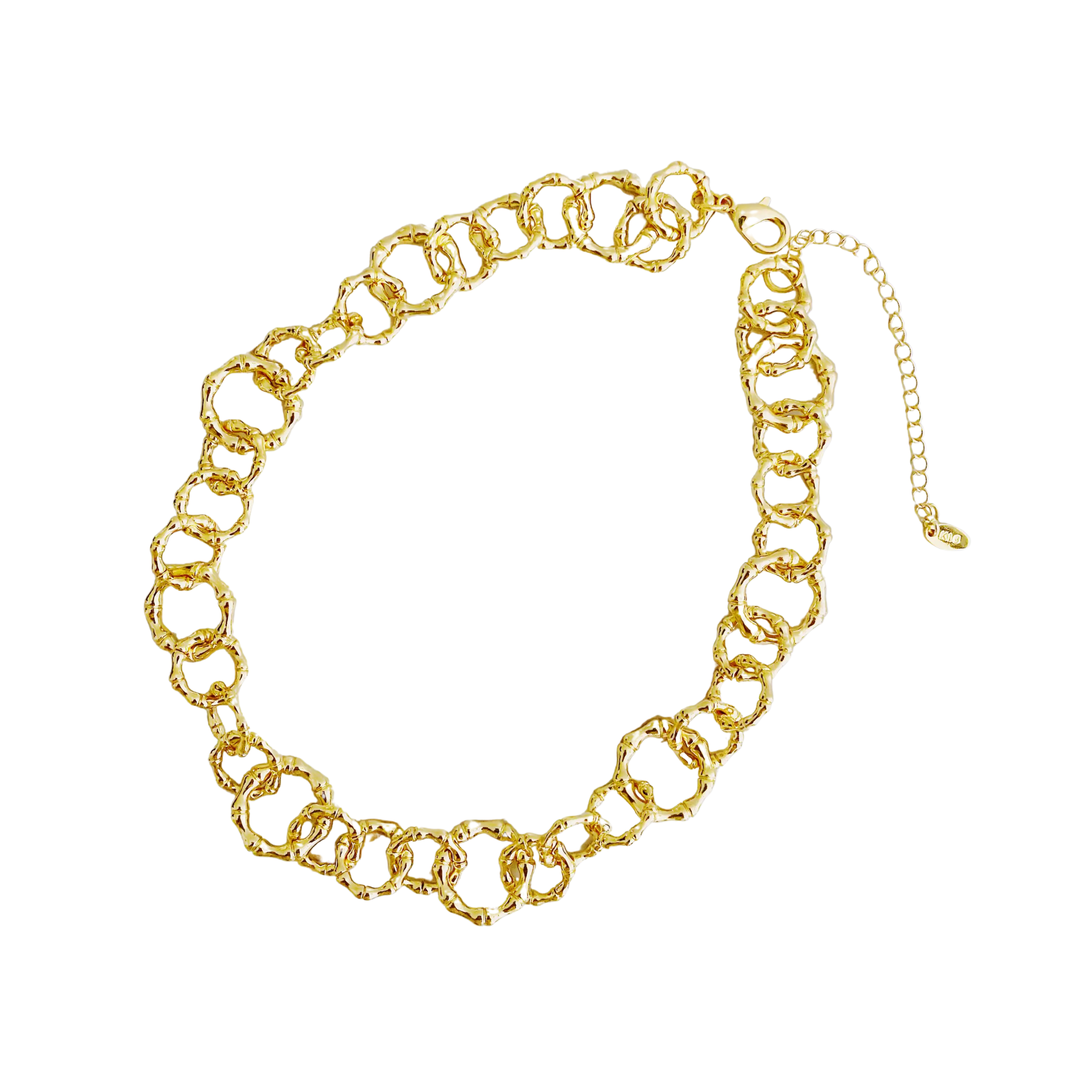 Artfully Linked Chain Necklace