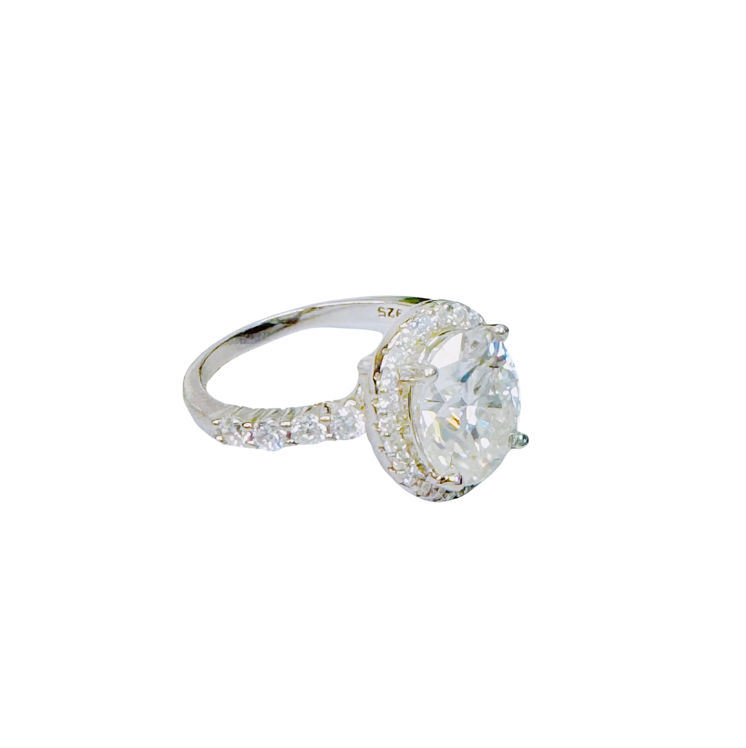 Legacy 3 Carat Centered Moissanite Ring