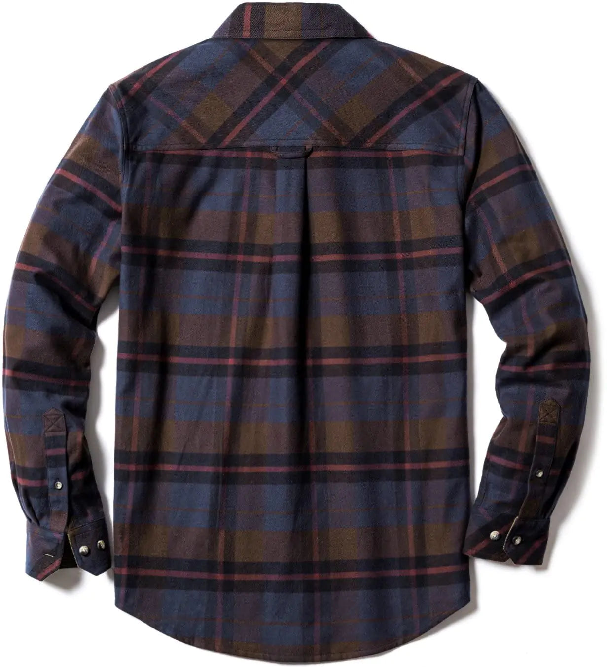 CQR Men's Cotton Flannel Plaid Shirt - 0