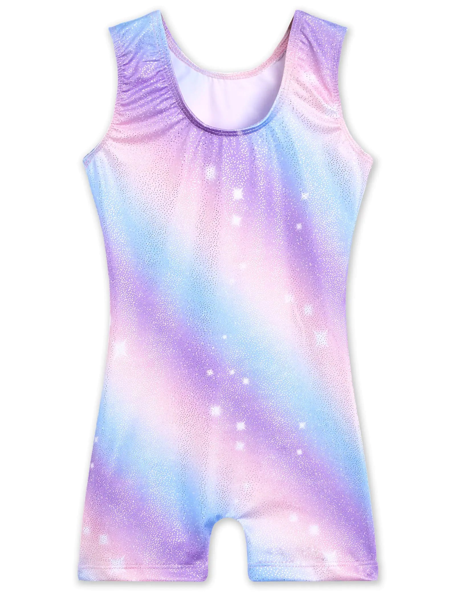 Girls Sparkly Unicorn Gymnastics Leotard