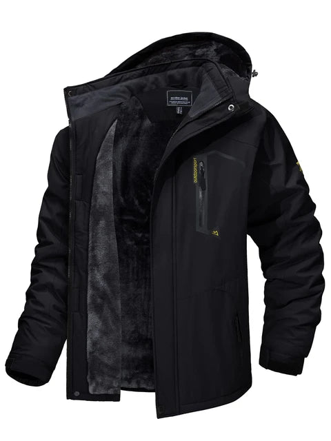 Buy black Lined Mountain Jackets For Men