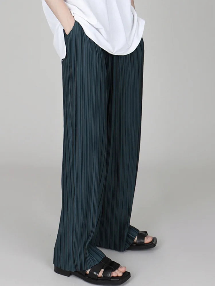 Loose Straight Trousers For Male