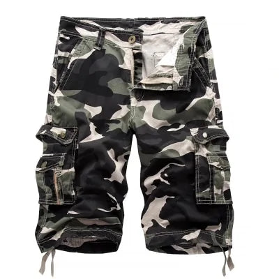 Cargo Shorts Men Military - 0