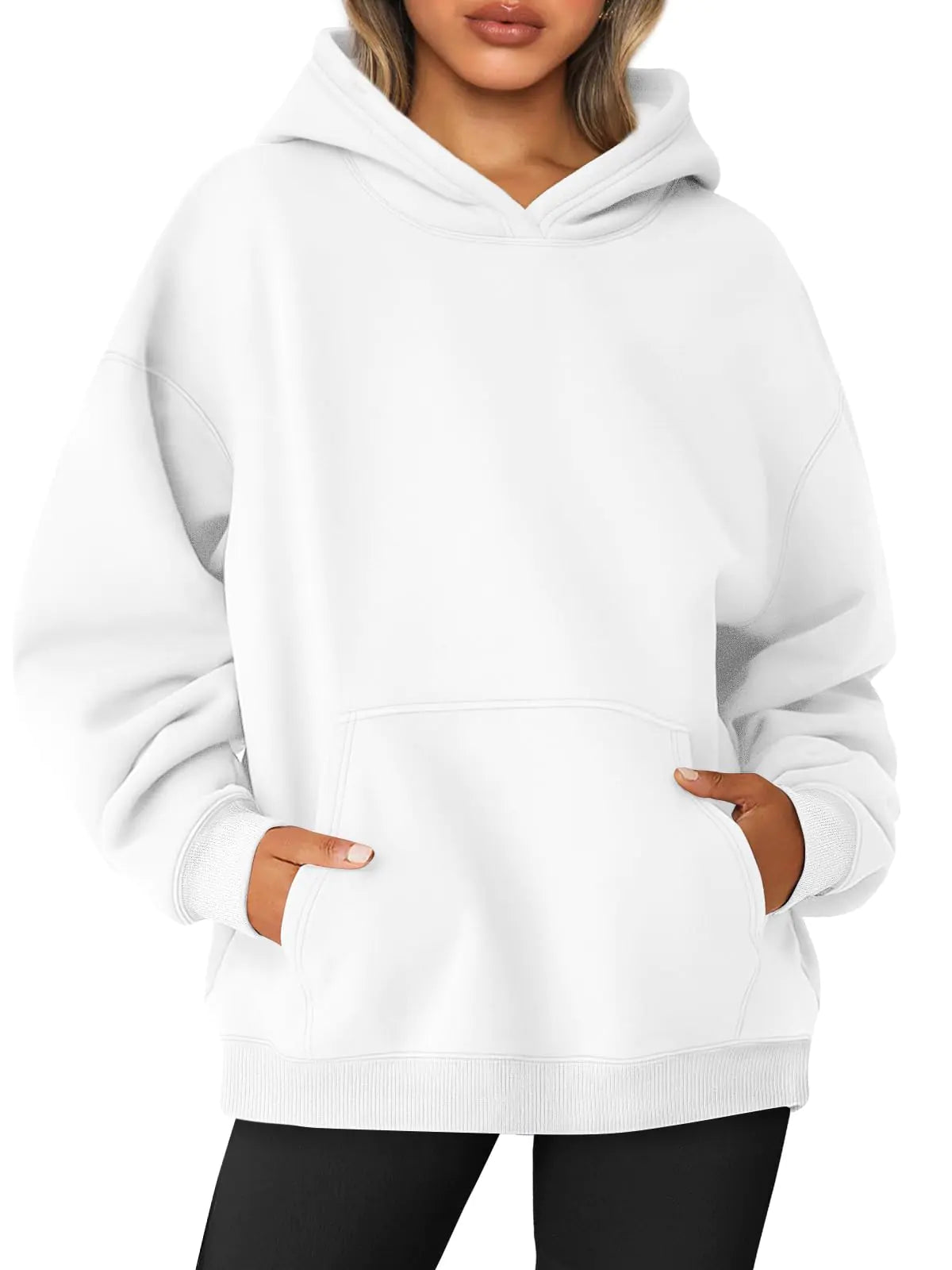 AUTOMET Women's Oversized Fleece Hoodie