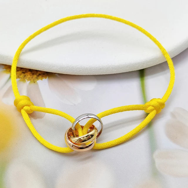 Buy yellow Unisex Rope Bracelets