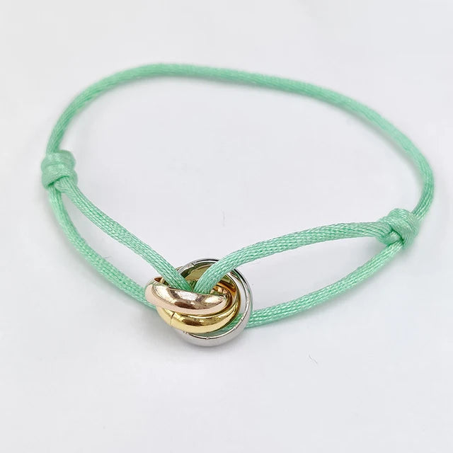 Buy apple-green Unisex Rope Bracelets