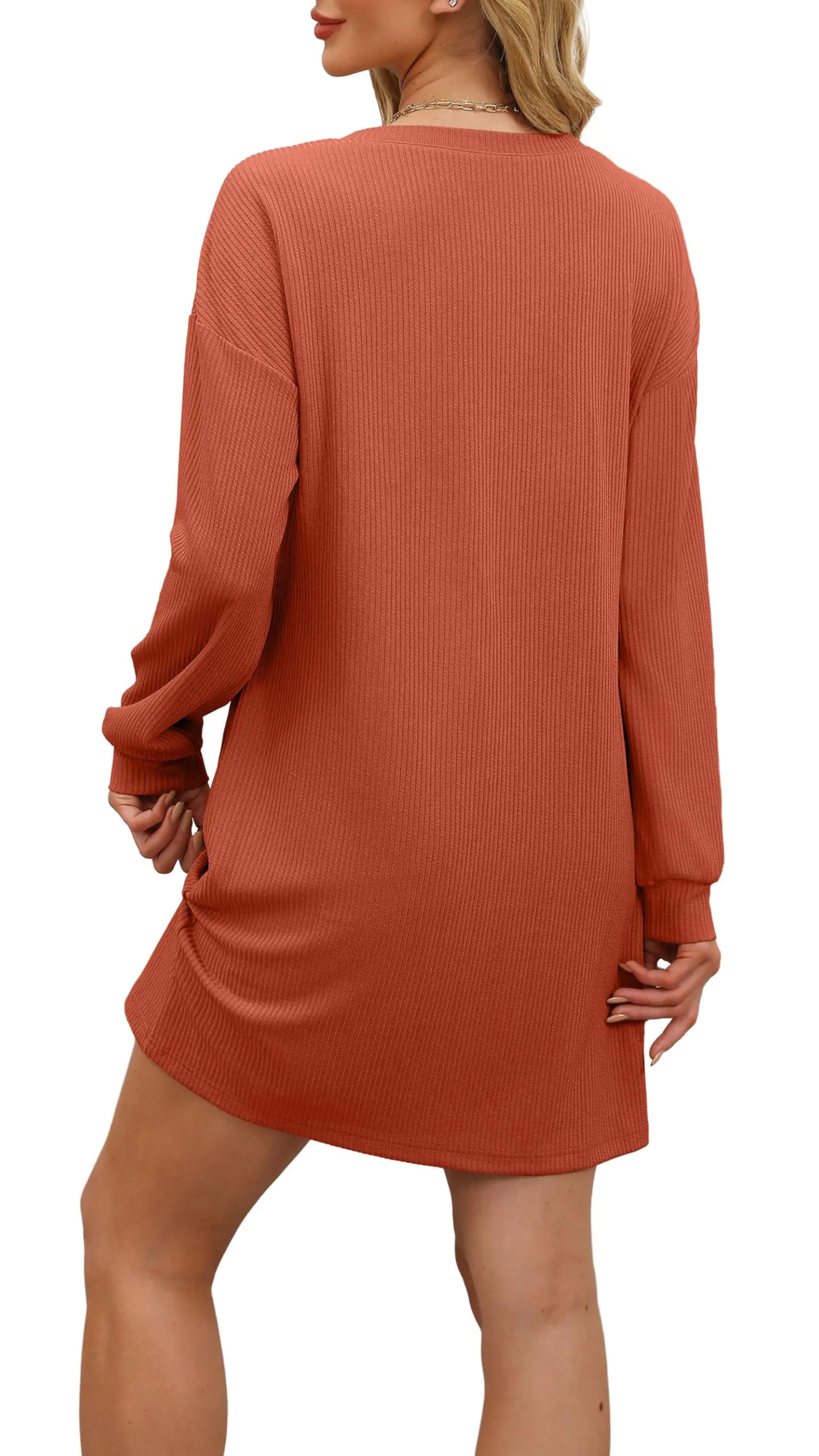 Women’s Long Sleeve Casual Mini Dress