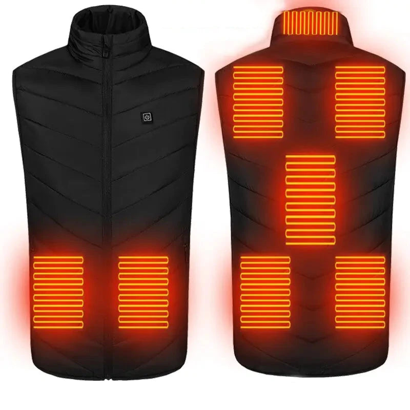 Buy black Thermal Heated Vest